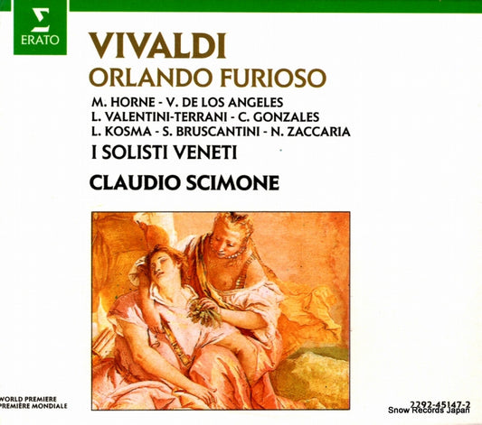 SCIMONE, CLAUDIO vivaldi; orlando furioso 2292-45147-2