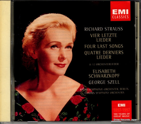 SCHWARZKOPF, ELISABETH r.strauss; vier letzte 724355624123