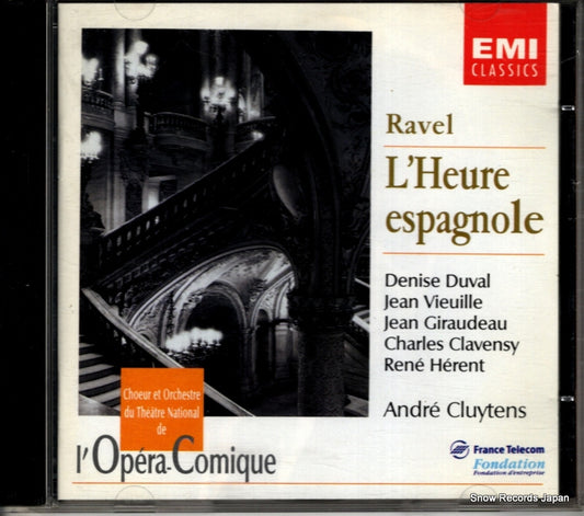 CLUYTENS, ANDRE ravel; l'heure espagnole 724356526921 / 5652692