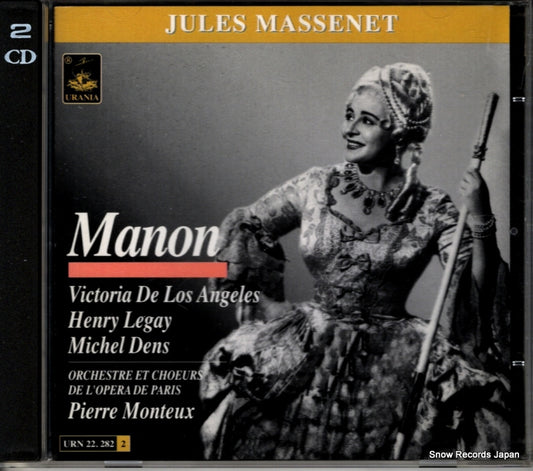 MONTEUX, PIERRE massenet; manon URN22.282