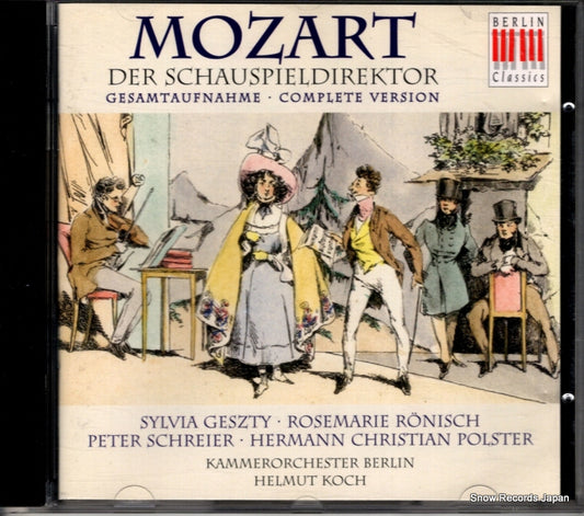 KOCH, HELMUT mozart; der schauspieldirektor 0091362BC