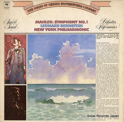 BERNSTEIN, LEONARD mahler; symphony no.1 M31834