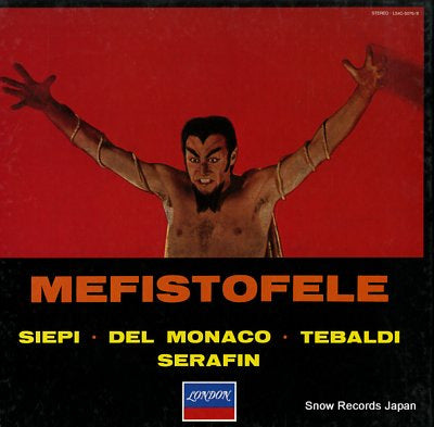 SERAFIN, TULLIO boito; mefistofele L54C-5076/8