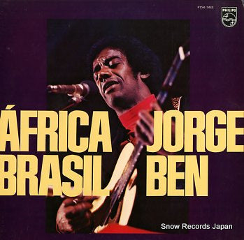 BEN, JORGE africa brasil FDX-352