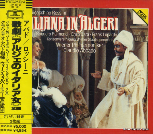 ABBADO, CLAUDIO rossini; l'italiana in algeri POCG-2653