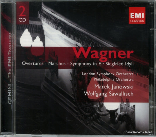 JANOWSKI, MAREK / SAWALLISCH, WOLFGANG wagner; overtures - marches - symphonie in e - siegfried idyll 5176192