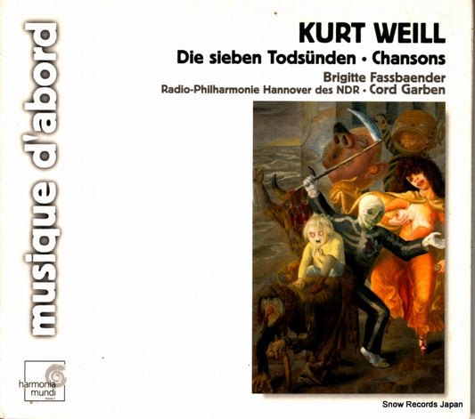 GARBEN, CORD weill; die sieben todsunden HMA1951420