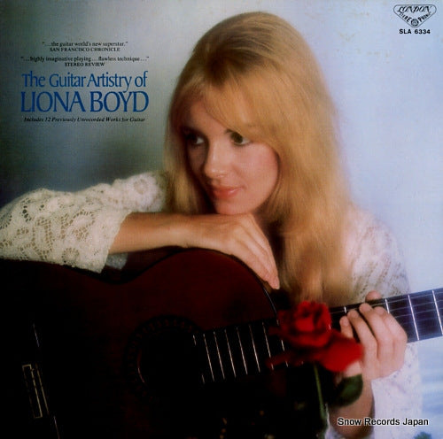 BOYD, LIONA the guitar artistry of liona boyd SLA6334