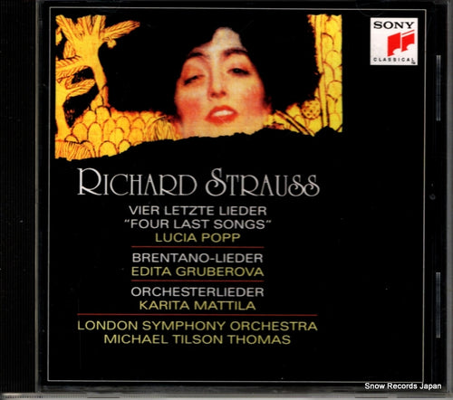 THOMAS, MICHAEL TILSON r.strauss; vier letzte lieder "four last songs" SICC1572