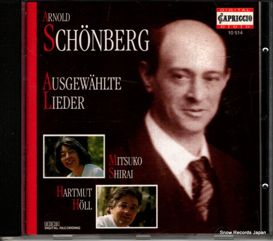 SHIRAI, MITSUKO / HARTMUT HOLL schonberg; ausgewahlte lieder 10514