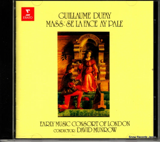 MUNROW, DAVID dufay; mass "se la face ay pale" WPCS-16258