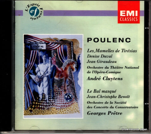 PRETRE, GEORGES poulenc; les mamelles de tiresias 724356556522