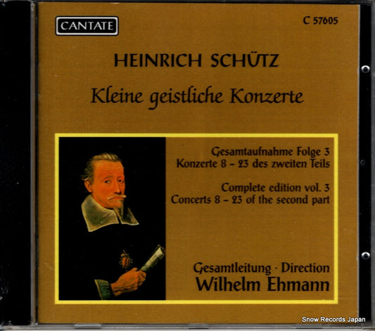 EHMANN, WILHELM schutz; kleine geistliche konzerte C57605