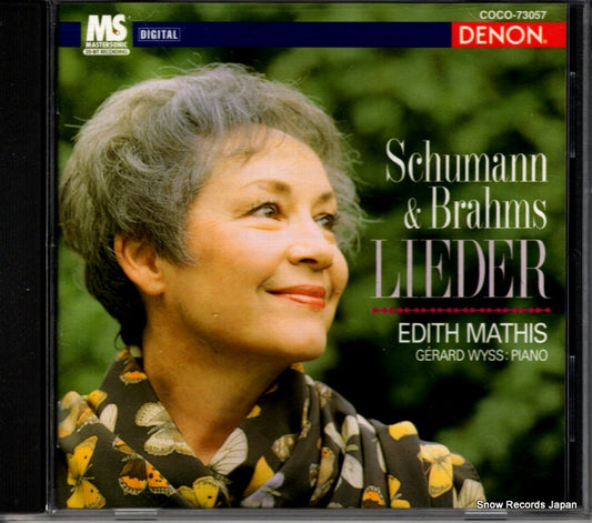 MATHIS, EDITH schumann & brahms; lieder COCO-73057