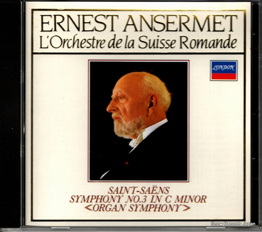 ANSERMET, ERNEST saint-saens; symphony no.3 in c minor "organ symphony" 3121-4(35LO)