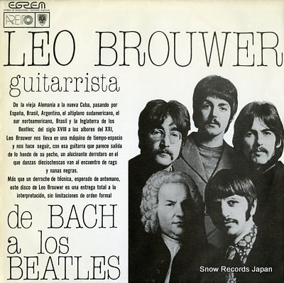 BROUWER, LEO de bach a los beatles LD-3876