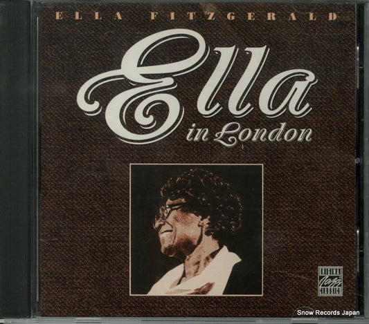 FITZGERALD, ELLA ella in london 00025218697422