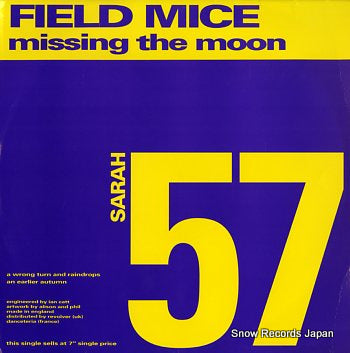 FIELD MICE, THE missing the moon SARAH57