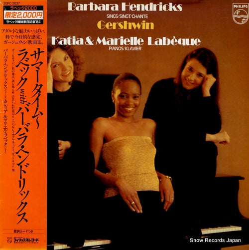 HENDRICKS, BARBARA / KATIA AND MARIELLE LABEQUE gershwin; the man i love 20PC-2037