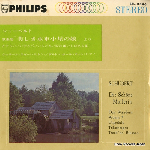SOUZAY, GERARD schubert; die schone mullerin op.25 SFL-3546