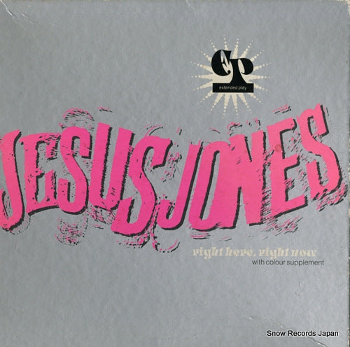 JESUS JONES right here, right now (with colour supplement) 10FOOD25