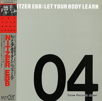 NITZER EBB let your body learn ALI-13018