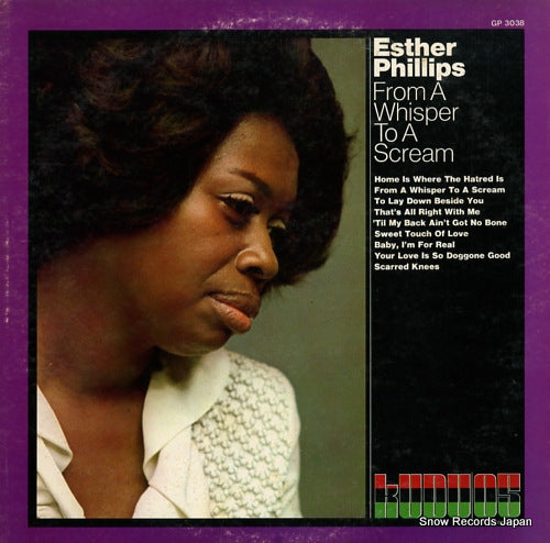 PHILLIPS, ESTHER from a whisper to a scream GP3038