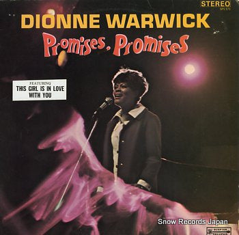 WARWICK, DIONNE  promises, promises SPS571