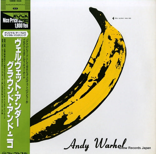 VELVET UNDERGROUND, THE the velvet underground & nico 18MM0526