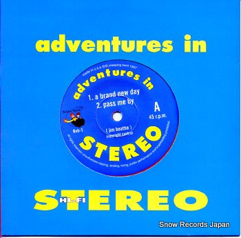 ADVENTURES IN STEREO a brand new day BOB-1