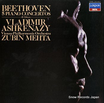 ASHKENAZY, VLADIMIR beethoven 5 piano concertos & orthers L00C-1892/5