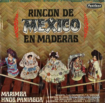 MARIMBA HNOS. PANIAGUA rincon de mexico en maderas 1190