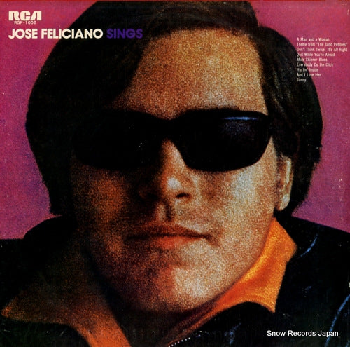 FELICIANO, JOSE jose feliciano sings RGP-1002