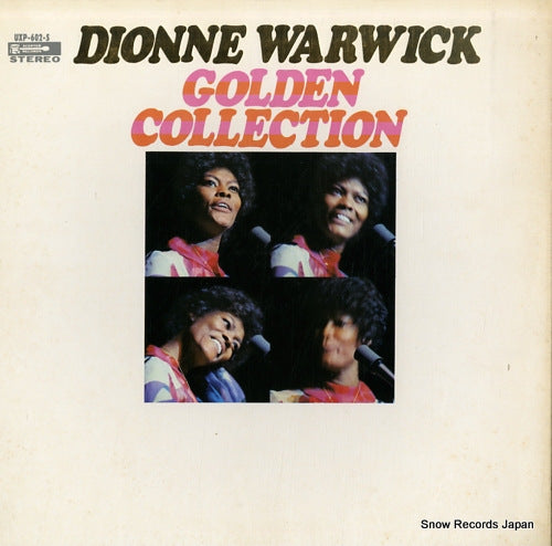 WARWICK, DIONNE  golden collection UXP-602-S