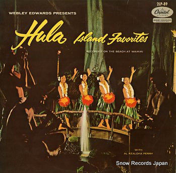 EDWARDS, WEBLEY hula island favorites 2LP-89
