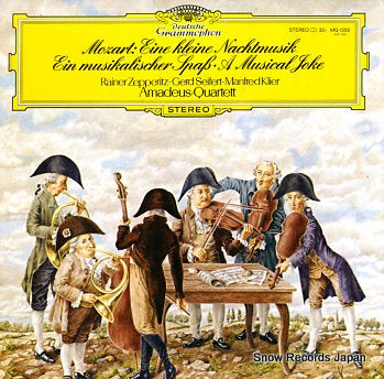 AMADEUS QUARTET mozart; eine kleine nachtmusik, ein misikalischer spab a musical joke MG1255
