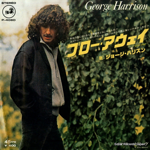 HARRISON, GEORGE blow away P-408D