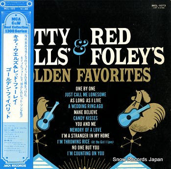 WELLS', KITTY AND RED FOLEY'S golden favorites MCL-1073