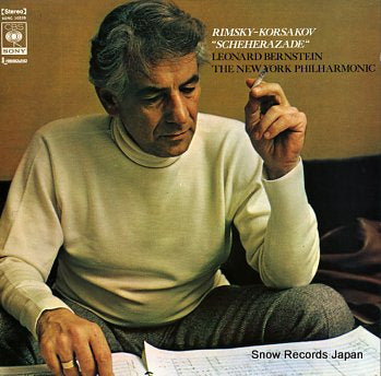 BERNSTEIN, LEONARD rimsky-korsakov;　scheherazade SONC10226