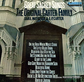 ORIGINAL CARTER FAMILY, THE great sacred songs HL7396