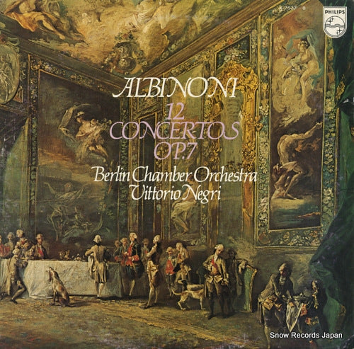 NEGRI, VITTORIO albinoni; 12 concertos op.7 X-7537-8