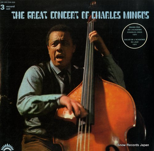 MINGUS, CHARLES the great concert of charles mingus AM003-004-005