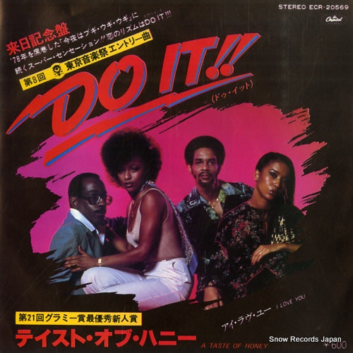 TASTE OF HONEY, A do it ECR-20569