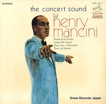 MANCINI, HENRY the concert sound of henry mancini SHP-5677
