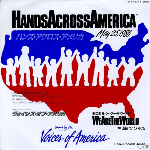 VOICES OF AMERICA hands across america EYS-17634