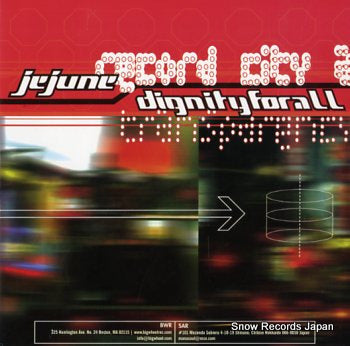 JEJUNE / DIGNITY FOR ALL split BWR0718
