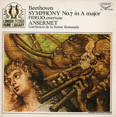 ANSERMET, ERNEST beethoven; symhpony no.7 in a major SL1006