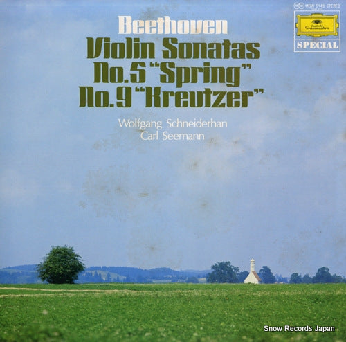 SCHNEIDERHAN, WOLFGANG  beethoven; violin sonatas no.5 "spring", no.9 "kreutzer" MGW5149