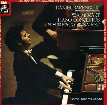 BARENBOIM, DANIEL mozart; piano concertos nos.20 & 26 "coronation" EAC-81053