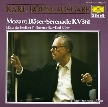 BOHM, KARL mozart; blaser-serenade kv361 20MG0669